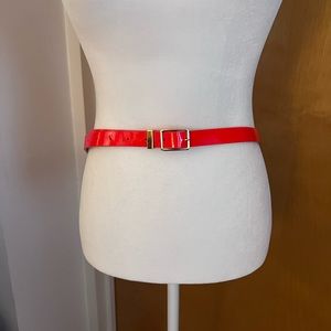 J Crew Fluorescent Leather Belt